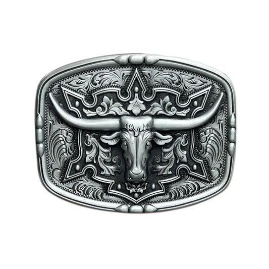 Long Horned Paisley Buckle