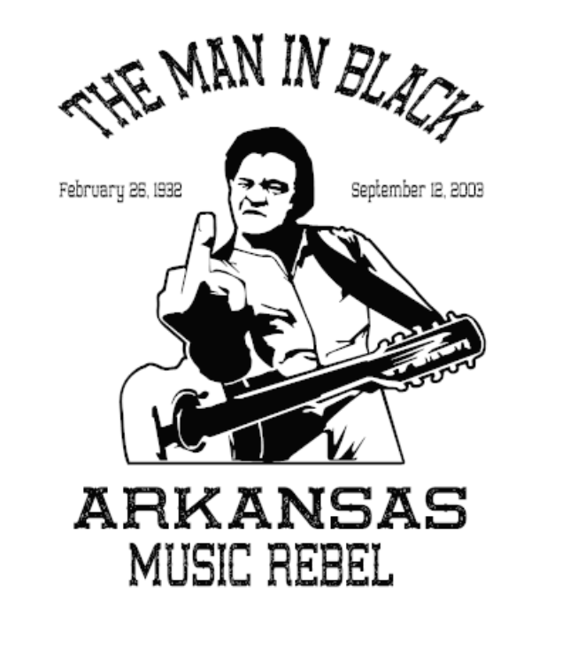 Johnny Cash Music Reel Tshirt
