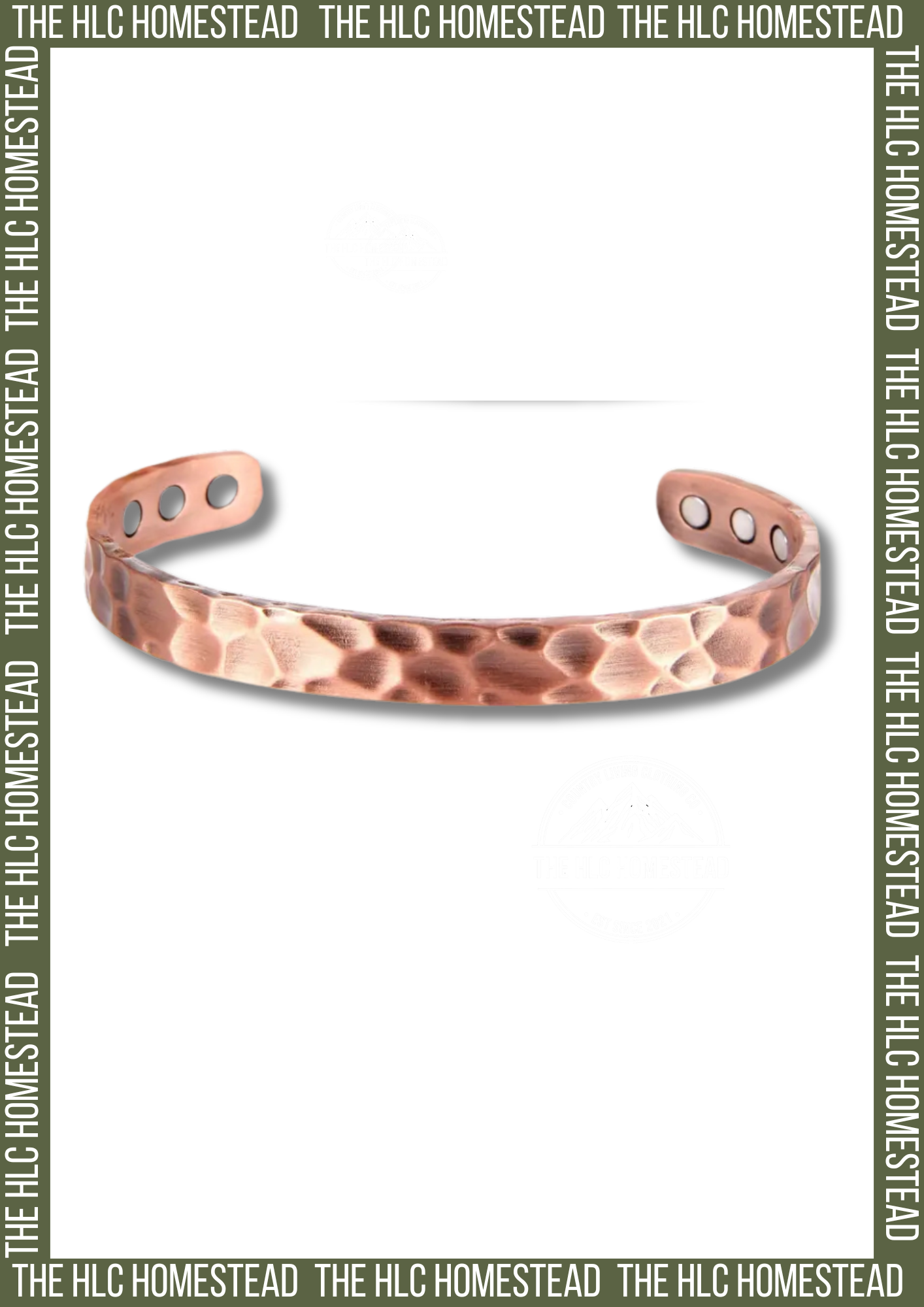 Hammered Copper Cuff Bracelet