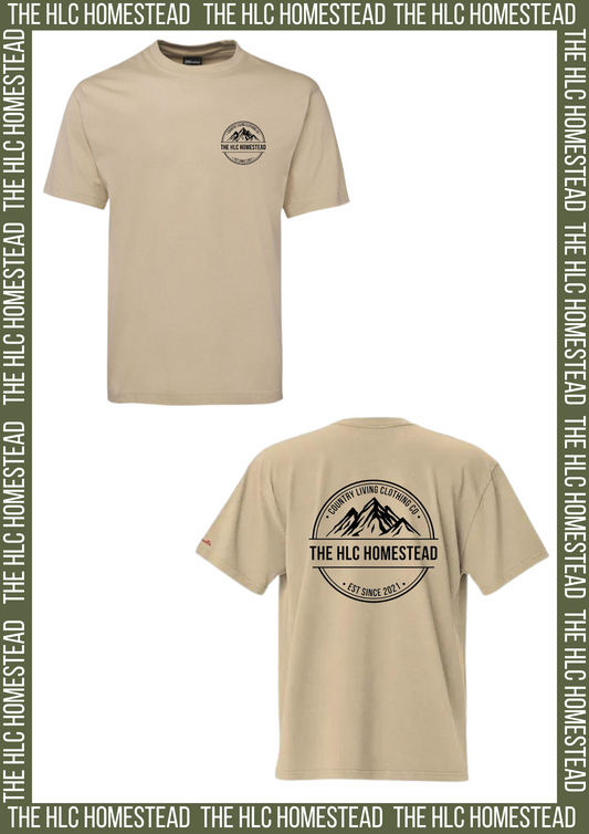 HLC Homestead OG Logo T-shirt NATURAL