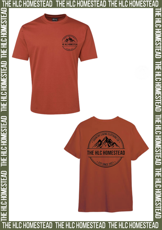 HLC Homestead OG Logo T-shirt OCHRE