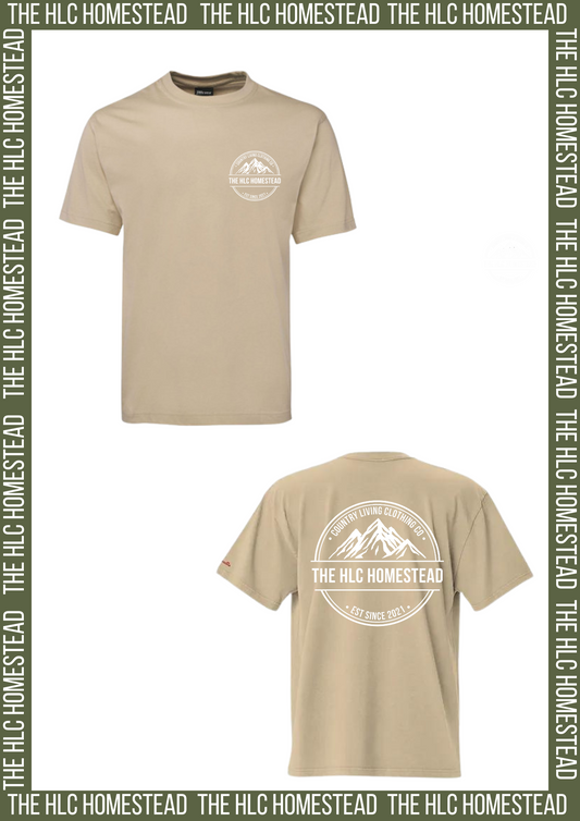 HLC Homestead OG Logo T-shirt NATURAL