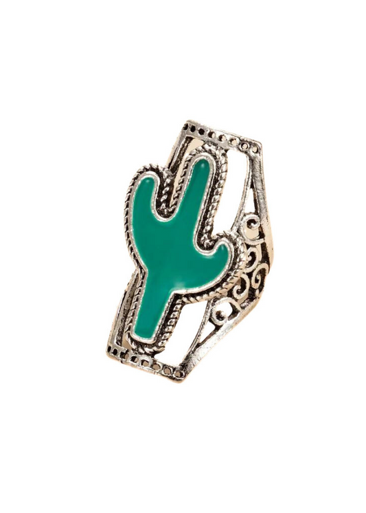 Cactus Statement Ring