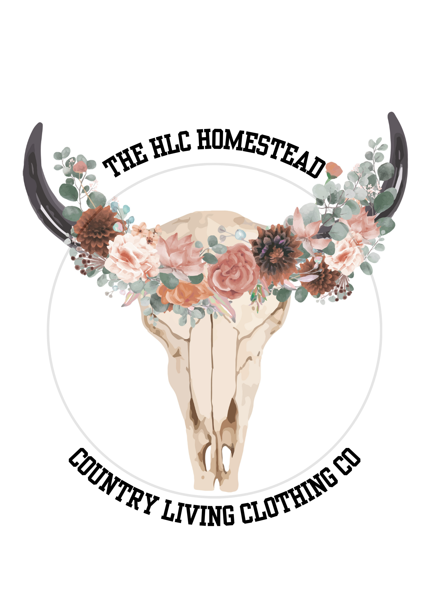 HLC Homestead Longhorn Logo Tshirt